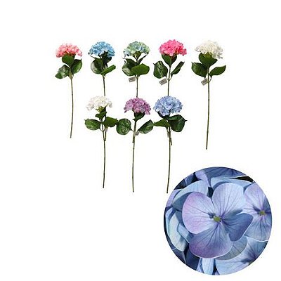 HASTE HORTÊNSIA SILICONE TOQUE REAL 3D PREMIUM 65CM 130988