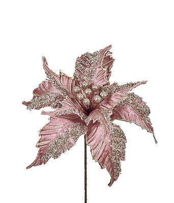 FLOR NATALINA POINSETTIA 20CM ROSE 130935