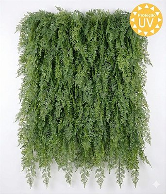 PENDENTE GRANDE SAMAMBAIA UN 104CM X7 PROTEÇÃO UV VERDE 131135
