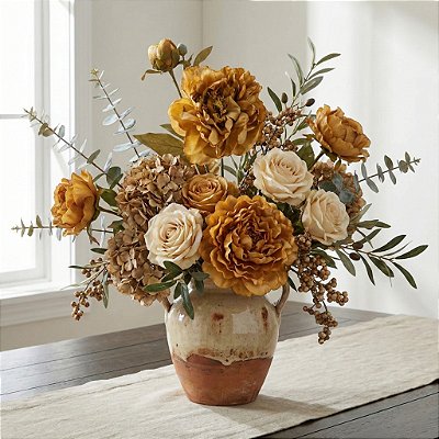 GALHO PEONIA OUTONADA TERRA COTA 70CM 131214