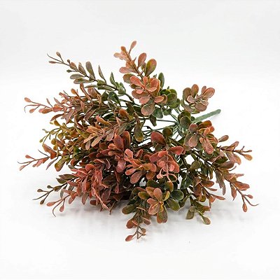 MINI BUQUE VERDE X5 36CM VERDE VERMELHO 131420