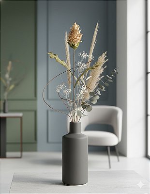 HASTE PROTEA DESIDRATADA 60CM CHAMPANHE 131353