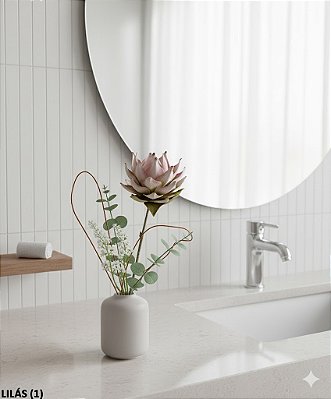 HASTE PROTEA DESIDRATADA 57CM ROSA CLARO 131348