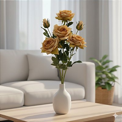 HASTE ROSA X3 80 CM - OUTONADO 131273