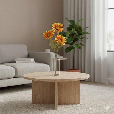 HASTE DE MARGARIDA X3 LARANJA 63CM 131260