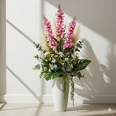 GALHO DE JACINTO 87CM ROSA PINK 131212