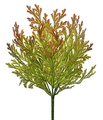 BUQUE GRAMA CIPRESTE X7 40CM VERDE OUTONADO 131433