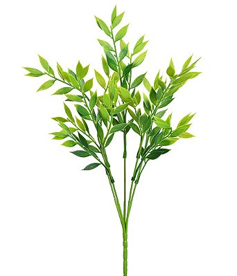 BUQUE FOLHAS DE GILBARDEIRA X5 34CM VERDE 131453