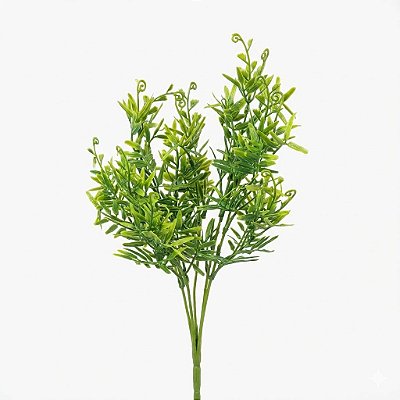 BUQUE FOLHAS X5 34CM VERDE 131450