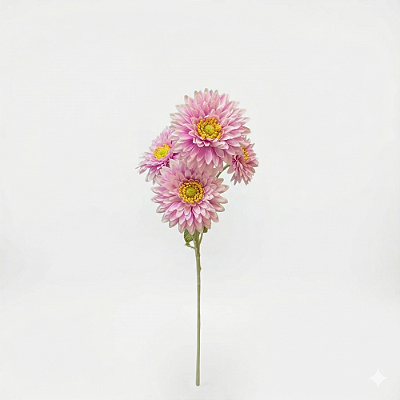 HASTE GERBERA X6  60CM - LILÁS 131473