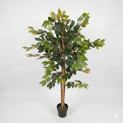ARVORE PLANTA FICUS VERDE X420 C/POTE 120CM -131627