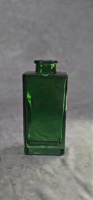 VASO DECORATIVO EM VIDRO VERDE 13X6 CM-131598