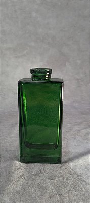 VASO DECORATIVO EM VIDRO VERDE 14X7 CM-131595