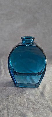 VASO DECORATIVO EM VIDRO AZUL 11X8 CM-131588