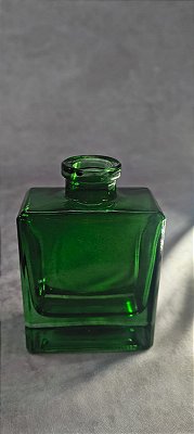 VASO DECORATIVO EM VIDRO VERDE 11X7 CM-131592