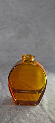 VASO DECORATIVO EM VIDRO AMBAR 11X8 CM-131590