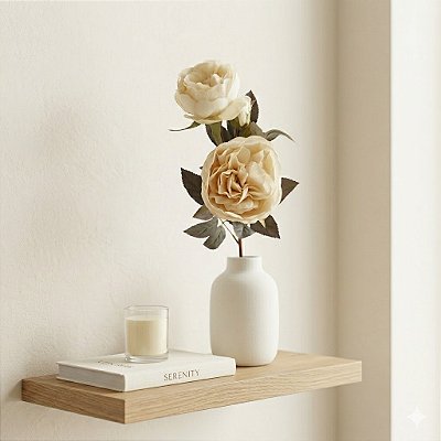 GALHO DE CAMELIA X2 CREME 56CM 132052