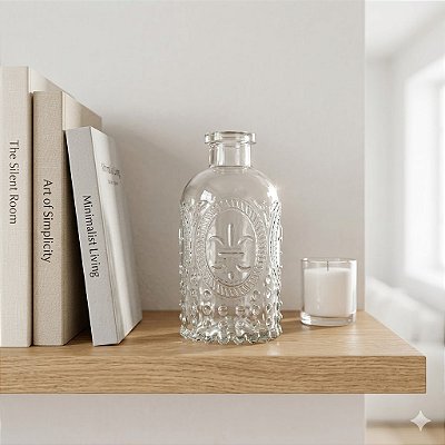 VASO DECORATIVO DE VIDRO 7X12,5CM-132049