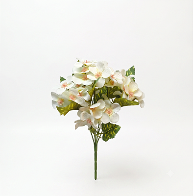 MINI BUQUE CHERRY BLOSSOM X35 BRANCO 35CM
