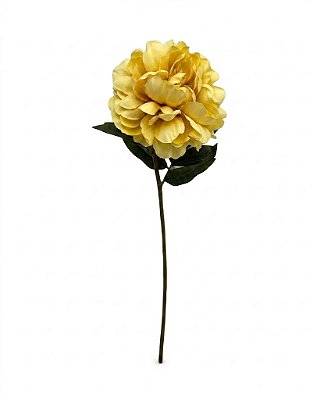 HASTE DE PEONIA AMARELO 67CM 132061