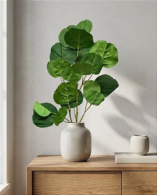 HASTE DE EUCALIPTO TOQUE REAL VERDE 110CM 132136