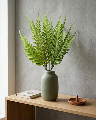 BUQUE SAMAMBAIA X5 VERDE CLARO 40CM -132122