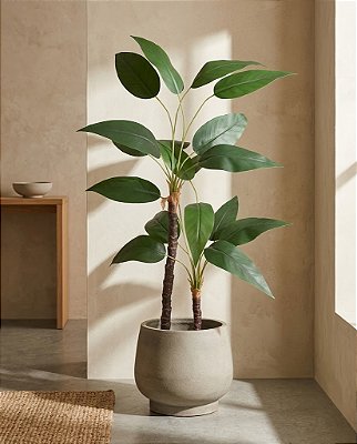 PL STRELITZIA X2 REAL TOQUE VERDE 125CM