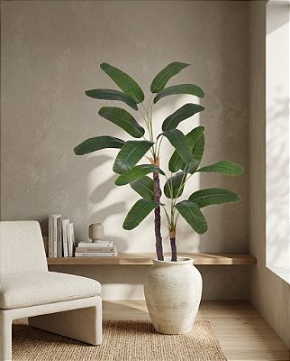 ARVORE BANANEIRA X2 VERDE 125CM