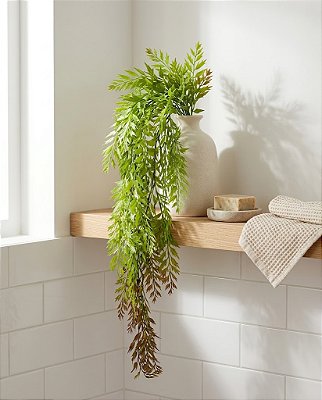 PENDENTE DE SAMAMBAIA X5 VERDE OUTONO 75CM-132107