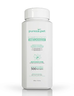 Shampoo em pó pré-lavagem Pureza Pet
