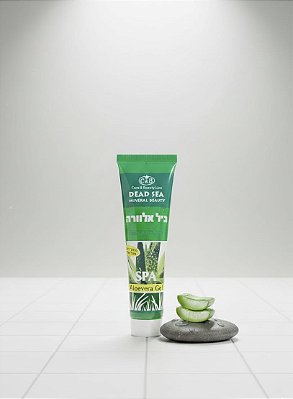 Gel de Aloe Vera Spa Care & Beauty - Com Minerais do Mar Morto 100ml - Original Israel