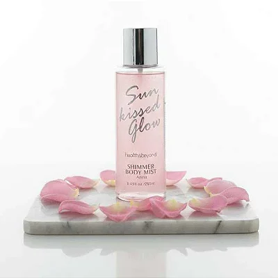 Body Splash Mist Shimmer Health & Beyond - Sun Kissed Glow 250ml Pele Iluminada e Perfumada! 250 ml