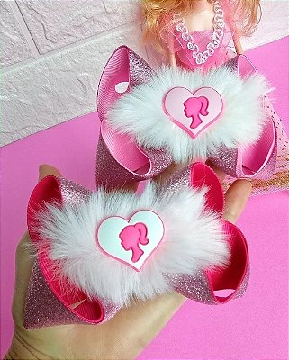 Laço Barbie Glitter
