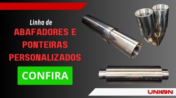 Mini banner escapamento union