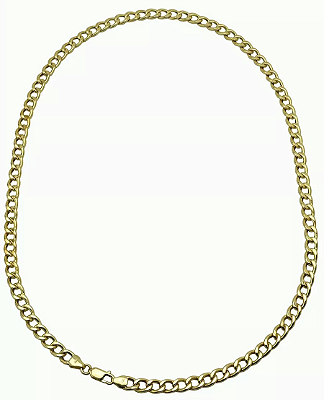 Corrente Grumet de Ouro 18k com 12,5 Gramas e 45cm de comprimento
