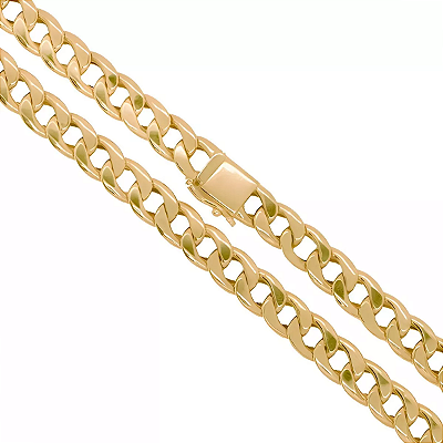 Corrente Grumet De Ouro 18k - 20 Gramas - 55cm de comprimento
