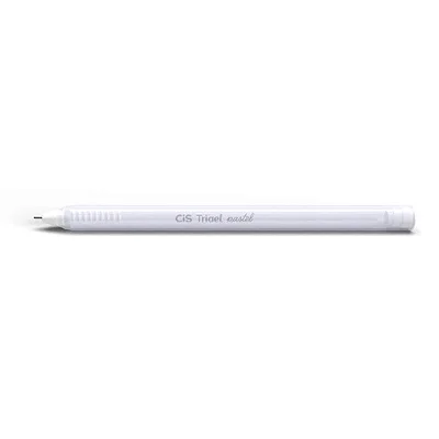 Caneta Gel Cis Trigel 0.8mm Branca - Sertic