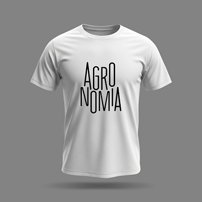 Camiseta Agronomia Minimal