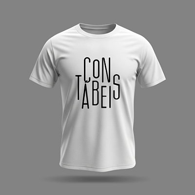Camiseta Contábeis Minimal