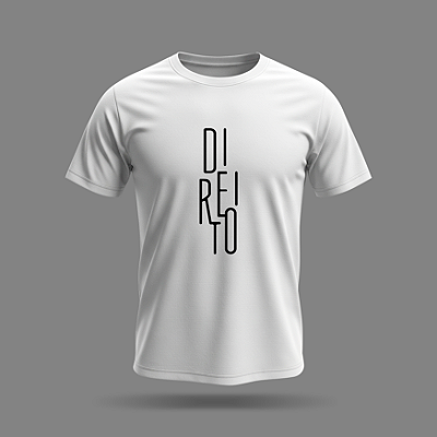 Camiseta Direito Minimal