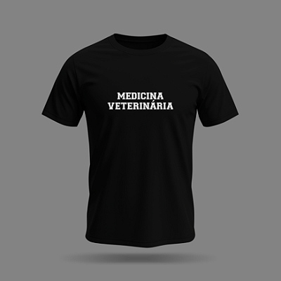Camiseta Med. Veterinária College
