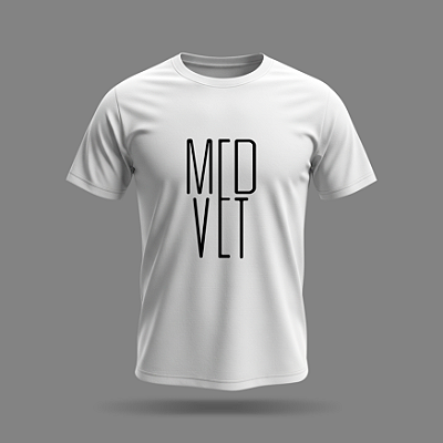 Camiseta Med. Veterinária Minimal