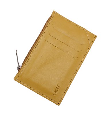 Porta cartão de Couro Compact