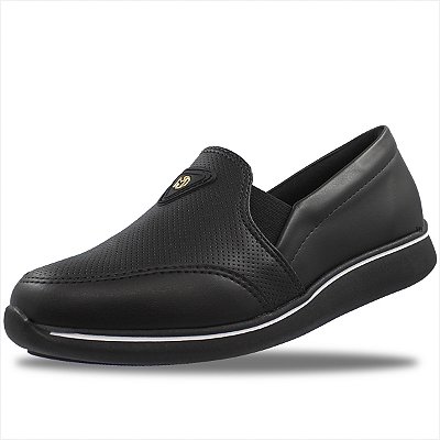 Tênis Modare Slip On Feminino - Preto