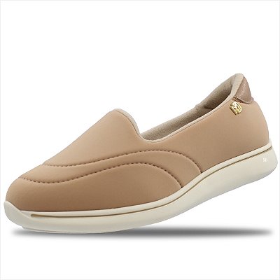 Tênis Slip On Modare Feminino - Nude