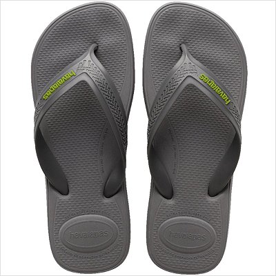 Chinelo Havaianas Top Max Comfort Masculino - Cinza Aço