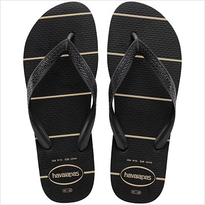 Chinelo Havaianas Color Essential Masculino - Preto