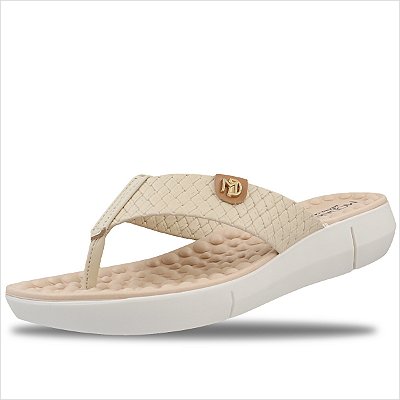 Tamanco Modare Ref:7142.106.26406 - Creme 985/Camel 1165