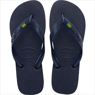 Chinelo Havaianas Brasil GD Masculino - Azul Marinho