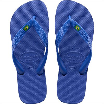 Chinelo Havaianas Brasil GD Unissex - Azul Naval